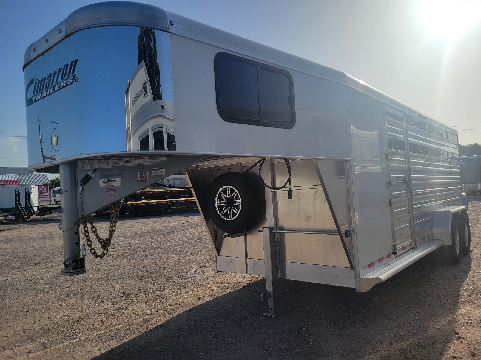 2027 Cimarron 20' Livestock Gooseneck Trailer